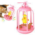 Windmill Bird Cage Tickle Sound Wheel Pets Toys